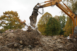 Abbrucharbeiten der Firma RHW-WOLF GmbH